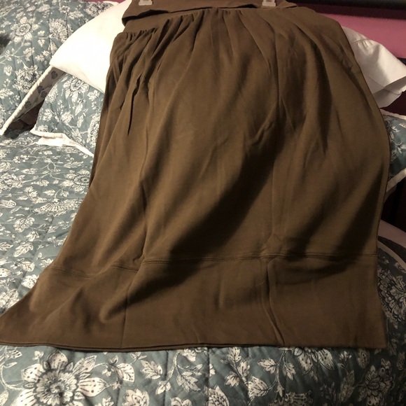 NWT Ethos Paris Nebula Tube Dress Or Skirt Teak Color - Picture 3 of 5